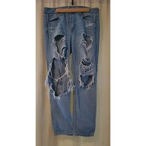 American Eagle ripped jeans
